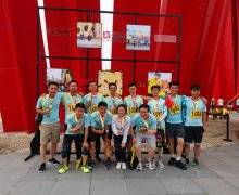 澳门威尼斯人网站这是新建南京万科G31项目首次组队参加南京城市乐跑赛